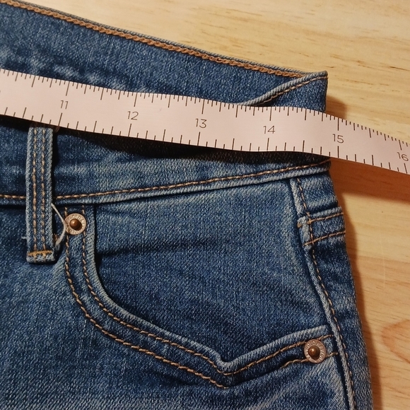 Upcycled Refashioned Old Navy Original Boot Cut To Flare Jeans - Picture 8 of 10